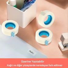 Roco Paper Co. Görünmez Şeffaf Bant, Düzeltme ve Etiketleme Rulo Bandı, 19 mm - 33 Metre, 1 Adet