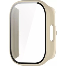 Microcase Xiaomi Redmi Watch 5 Active Için Ekran Korumalı Sert Rubber Kılıf - AL3173