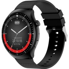 Schitec Watch 4 Pro Amoled Curved Ekran Android Ios Harmonyos Uyumlu Akıllı Saat Siyah