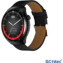 Schitec Watch 4 Pro Amoled Curved Ekran Android Ios Harmonyos Uyumlu Akıllı Saat Siyah