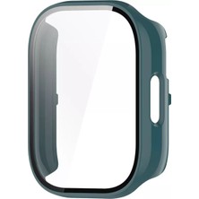 Microcase Xiaomi Redmi Watch 5 Active Için Ekran Korumalı Sert Rubber Kılıf - AL3173