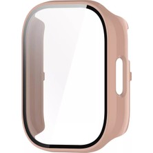 Microcase Xiaomi Redmi Watch 5 Lite İçin Ekran Korumalı Sert Rubber Kılıf - AL3173