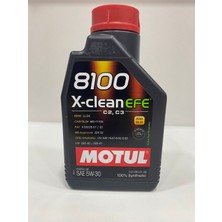 Motul X-Clean Efe 5W-30 1 Lt Motor Yağı (Üretim Yılı: 2024)