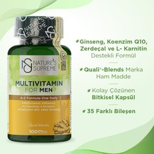 Nature's Supreme Multivitamin For Men 100 Kapsül