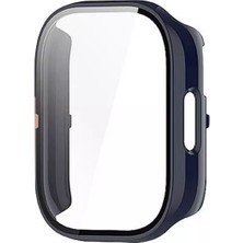 Microcase Xiaomi Redmi Watch 5 Lite İçin Ekran Korumalı Sert Rubber Kılıf - AL3173