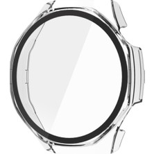 Microcase Huawei Watch Gt 5 Pro 46MM İçin Ekran Korumalı Sert Rubber Kılıf - AL3173