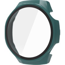 Microcase Huawei Watch Gt 5 Pro 46MM Için Ekran Korumalı Sert Rubber Kılıf - AL3173