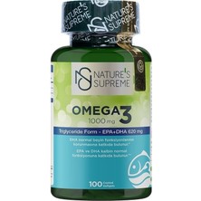 Nature's Supreme Omega 3 1000 Mg 100 Kapsül