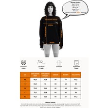 Justever Bisiklet Yaka Nakışlı Şardonlu Içi Polarlı Vizon Kadın Sweatshirt - Rigil