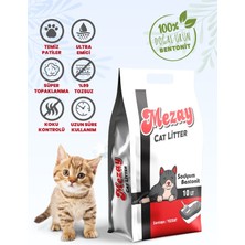 Kokusuz Doğal Bentonit Kedi Kumu Süper Topaklanan ve Tozsuz 20LT 10LTX2