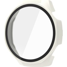 Microcase Huawei Watch Gt 5 Pro 46MM Için Ekran Korumalı Sert Rubber Kılıf - AL3173