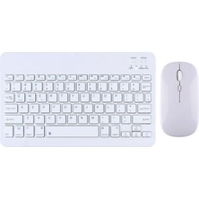 Fuchsia Sunny Renkli Ince Zarif Bluetooth Bağlantılı Çok Amaçlı Klavye Mouse Set