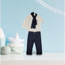 Erkek Çocuk Fularlı Takım