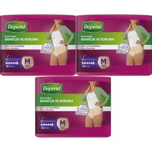 Depend Emici Külot Hasta Bezi Avantaj Pk Orta Kadın 48 Adet