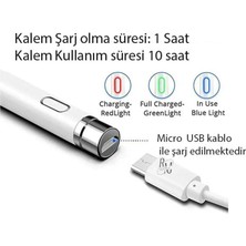 Clemon Samsung Galaxy Tüm Tabletler Ile Uyumlu Kalem Yüksek Hassasiyetli Dokunmatik Ekran Kalemi