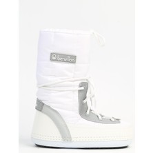 Benetton®  BN-50086 - 3831 Beyaz - Kadın Bot