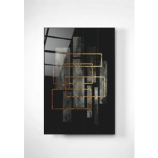 Marsilyan Teknoo- Digi-Art Gold & Black Cam Tablo 70X110