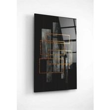 Marsilyan Teknoo- Digi-Art Gold & Black Cam Tablo 70X110