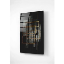 Marsilyan Teknoo- Digi-Art Gold & Black Cam Tablo 70X110