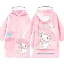 Petityu My Melody Şirin Pembe Kız Çocuk Yağmurluk