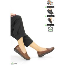 Forelli Kadın Tam Ortopedik  Deri Günlük Anne Ayakkabısı F24/CM29413Y