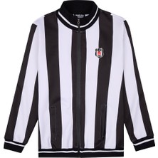 Beşiktaş Jr Çubuklu Fermuarlı Sweatshırt 6425247