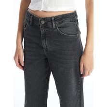 CEDY DENIM Kadın Yüksek Bel Salaş Kot Pantolon Büyük Beden Jean - C602