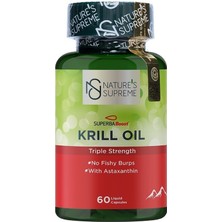 Nature's Supreme Krill Oil 60 Kapsül