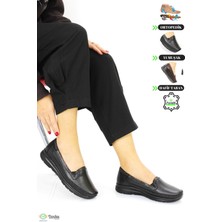 Forelli Kadın Tam Ortopedik  Deri Günlük Anne Ayakkabısı F24/CM29423Y