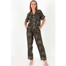 Doremi Desenli Kısa Kollu Kadın Pijama Takım