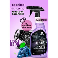 Grass Polyrole Matte Üzüm Mat Plastik Cilası Oto Torpido (600 Ml)