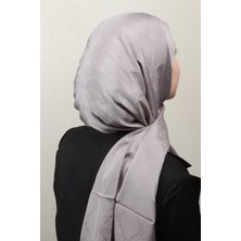 Piramit Monogram Şal 2889-20 Gri