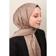 Armine Jakar Ipeksi Şal 3110-1 Sütlü Kahve