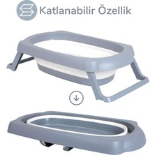 Wellgro Katlanır Bebek Küveti, Bebek Küvet, Katlanır Küvet 50 Litre