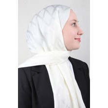 Armine Jakar Ipeksi Şal 3112-1 Ekru