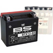 BS Battery BS AKÜ BTX12-BS 12V10AH HONDA FORESIGHT 250 PIAGGIO X7 X8 X-EVO 2