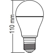 Mhk Prime 9W (60W) Beyaz Işık LED Ampul E27 Normal Duy