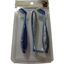 Pandora Balıkçılık Ducky Duck 9cm Silikon Balık 3'lü Paket