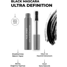 Dolgun Kirpik, Kıvrım ve Hacim Verici Kalıcı Etkili Siyah Maskara - Ultra Definiton Mascara Black