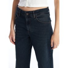 CEDY DENIM Kadın Yüksek Bel Salaş Kot Pantolon Büyük Beden Jean - C602