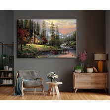 Marsilyan Teknoo- Dekoratif Bahar Esintisi Kanvas Tablo