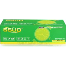 Maxell Ssuo 1.55V SR626SW/377 AG4 LR66 Gümüş Oksit Alkalin Kol Saati Pili 3 Yıl Kullanım Ömrü