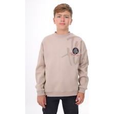 Toontoy Erkek Çocuk Baskılı Sweatshirt