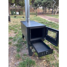 Kamp Piknik Çadır Sobası Çantalı Soba