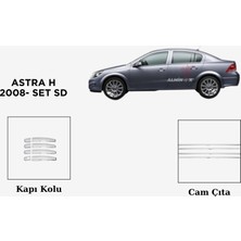 Alminox Oto Aksesuar Opel Astra H 2008- Set Kapı Kolu- Cam Çıta