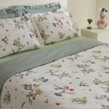 Karaca Home Dina  Pamuk Tek Kişilik Nevresim Takımı Multicolor