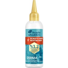 Head&Shoulders DermaXPRO Scalp & Hair Revitaliser Dökulme Kasiti Durulanmayan Saç Derisi Serumu Kafein ve Seramid ile 145ml
