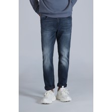 Lufian Jasper Smart Jean Erkek Pantolon Slim Fit Mavi