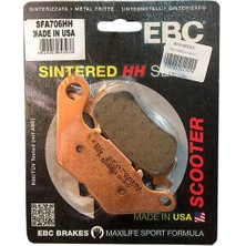 EBC FREN BALATASI SİNTER SFA706HH YAMAHA XMAX 125 250 300 2018-20