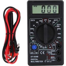 DT830B Multimetre Dijital Ölçü Aleti Avometre Voltmetre Ampermetre